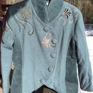 Stylish wool jacket